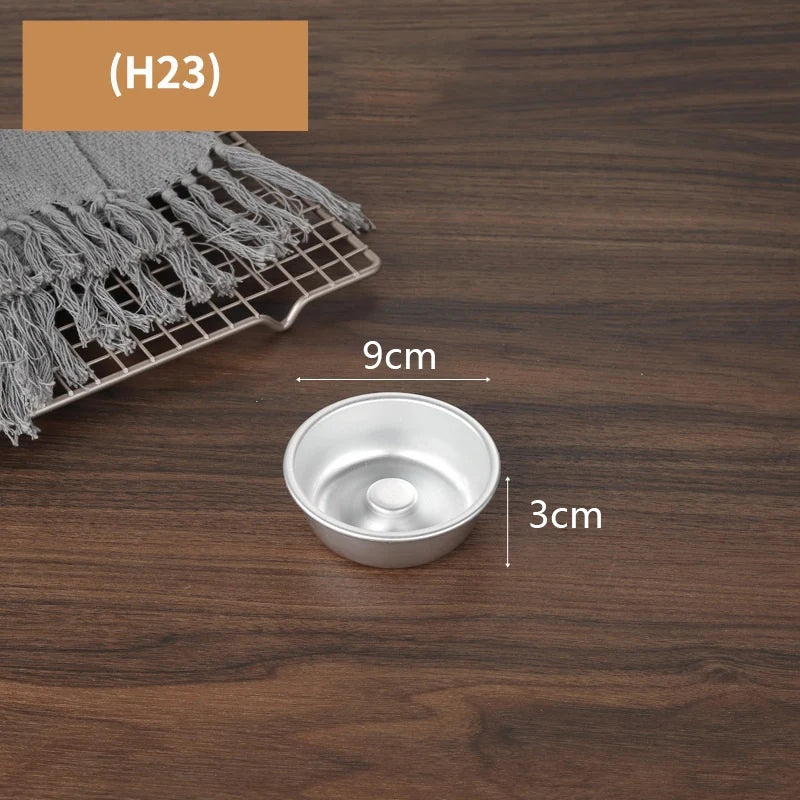 Vielseitige Aluminium Ring Backform für Donuts und Savarin