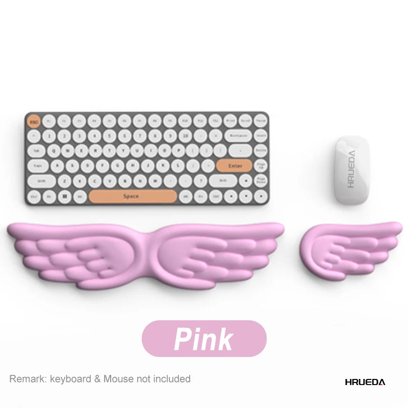 Ergonomisches Mauspad Set mit rutschfester Handballenauflage für Büro und Gaming