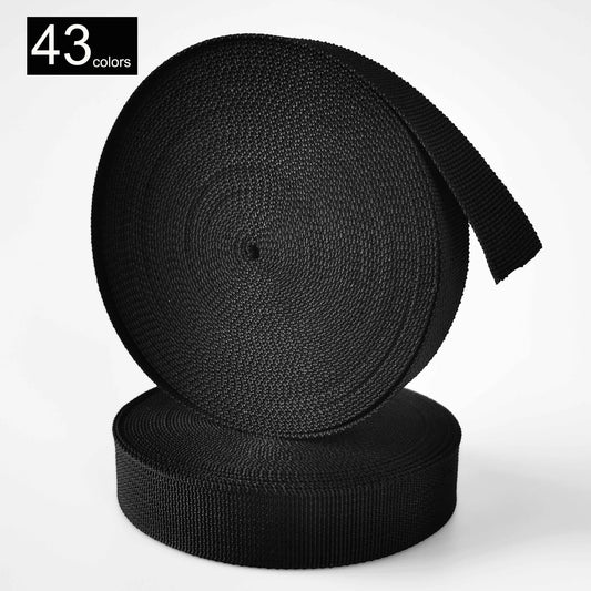 10 Yards 2,5 cm breites Nylon-Gurtband zum Basteln, Binden und Befestigen - Yabubest - Home & More