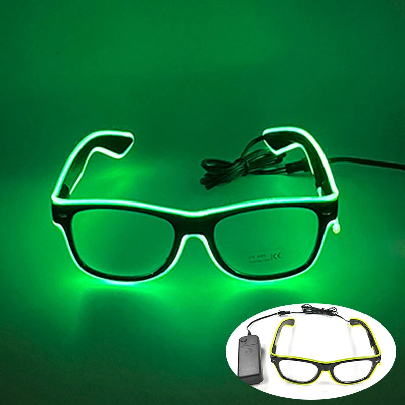 Leuchtende LED Partybrille für unvergessliche Anlässe