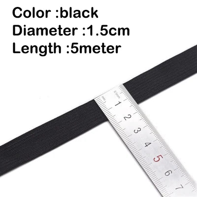 Robustes Näh Elastikband mit hoher Dehnbarkeit für DIY Projekte