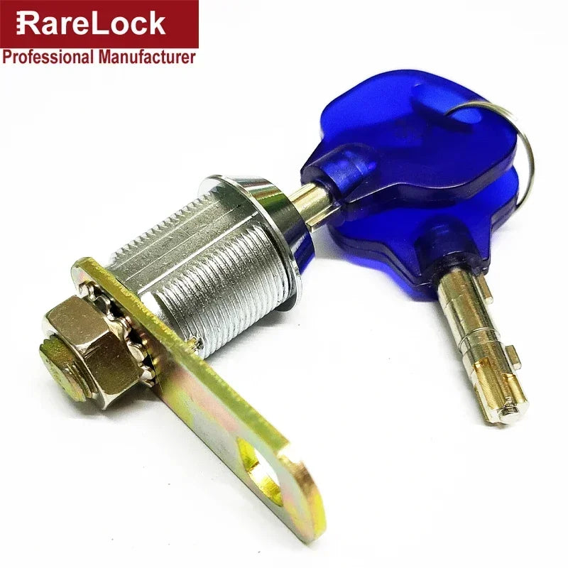 Sicheres Nockenschloss für Schränke und Geldkassen mit 2 Schlüsseln