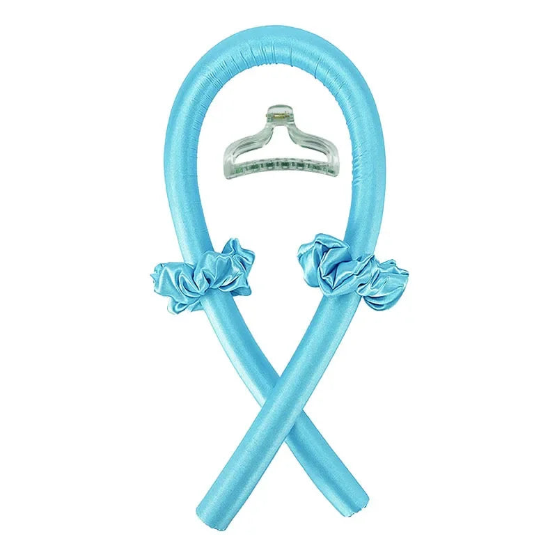 Hitzefreies Locken Stirnband Seide: Weiche Locken über Nacht – Kein Hitzeschaden