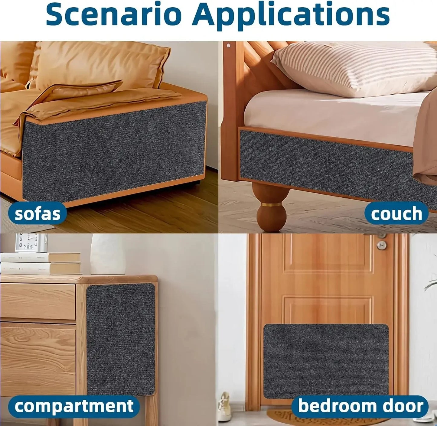 Selbstklebender Kratzschutz für Möbel und Katzen - Zuschneidbar