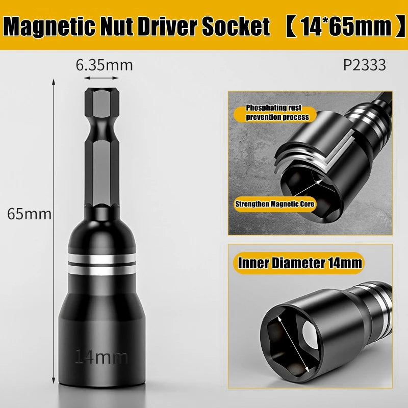CR-V Stahl Magnetische Schraubendreher Bits für Bohrmaschinen Adapter
