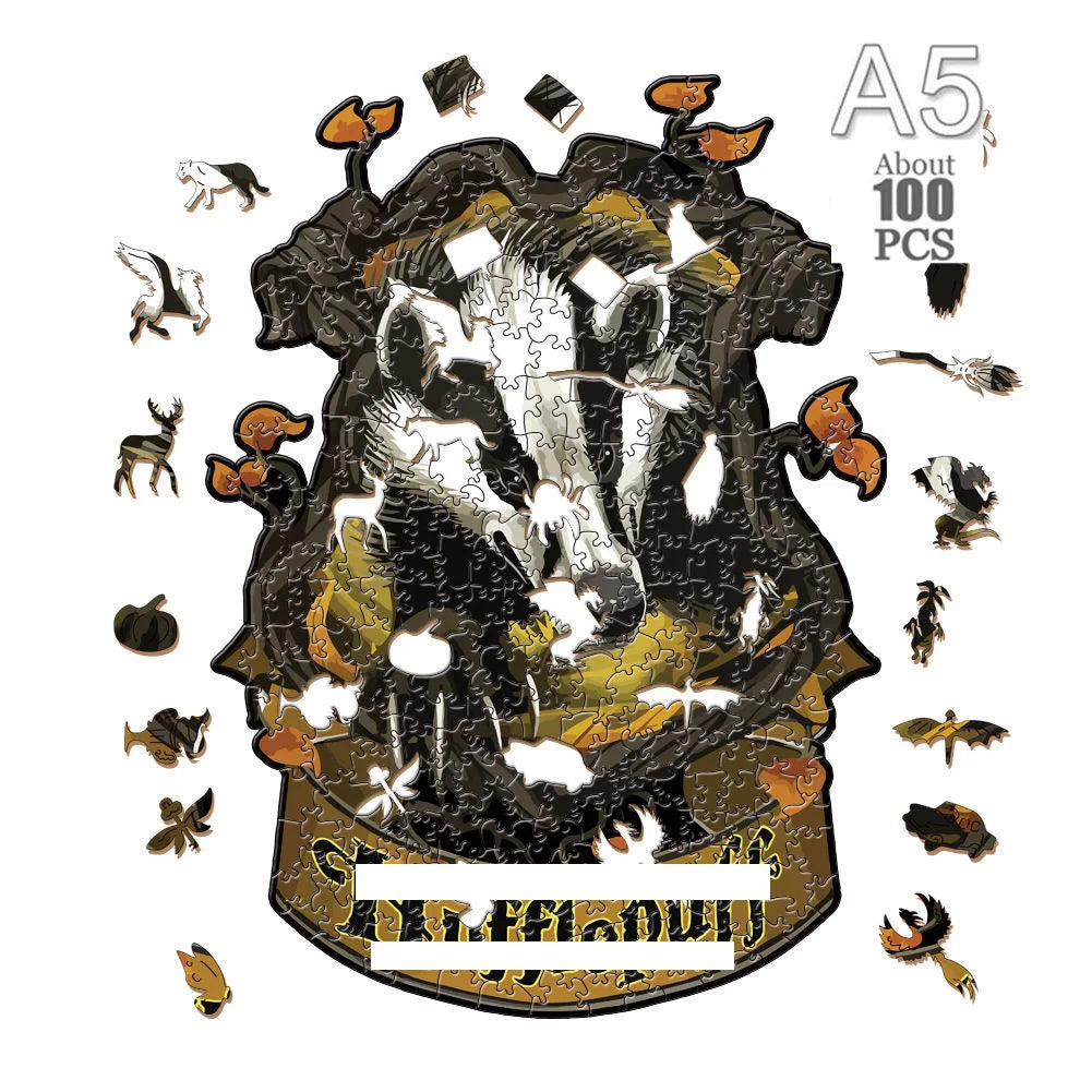 3D Holzpuzzle Tier Formen für Kinder und Erwachsene