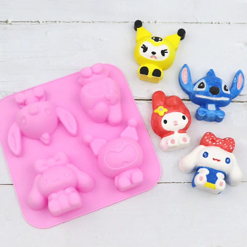 Tierische Silikonform zum Backen und Dekorieren für Kuchen und Seife