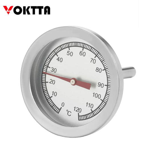 Ofenthermometer mit Edelstahlsonde 0-120 Grad für präzises Fleischgaren
