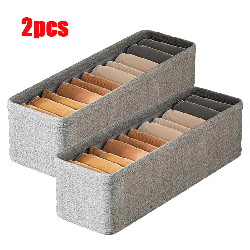 Schubladen Kleiderschrank Organizer 1 2 4 Stück Polyester 33x11x11cm
