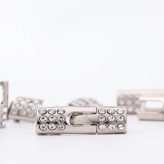 Elastische Schnürsenkel mit Diamantschnallen für schnelles Anziehen