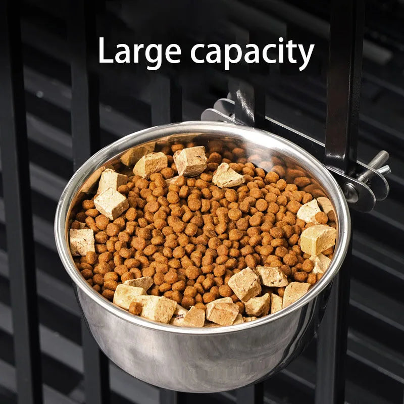 Stabiler Edelstahl Haustiernapf mit Anti-Rutsch Funktion