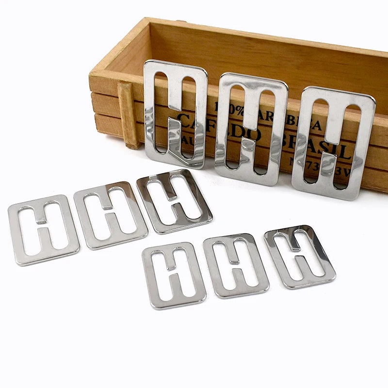 Edelstahl G-Haken Schnallen Metallring für Taschen Riemen Verschlüsse