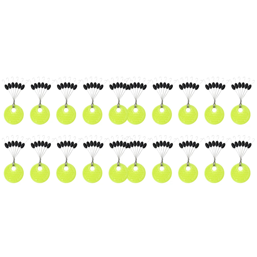 60pcs Gummi Stopper Set für Karpfenangeln mit elastischen Raumbohnen