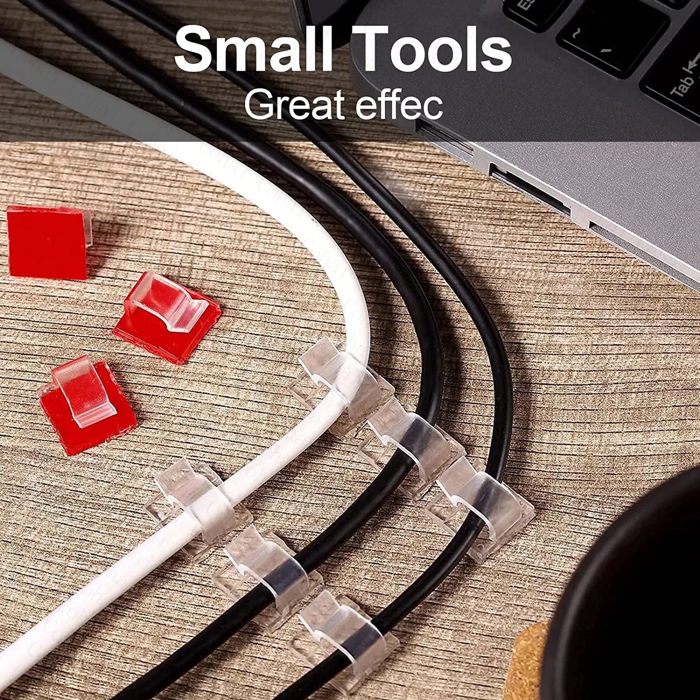 Kabel Organizer Clips Kabelhalter USB Kabelmanagement Aufräumlösung