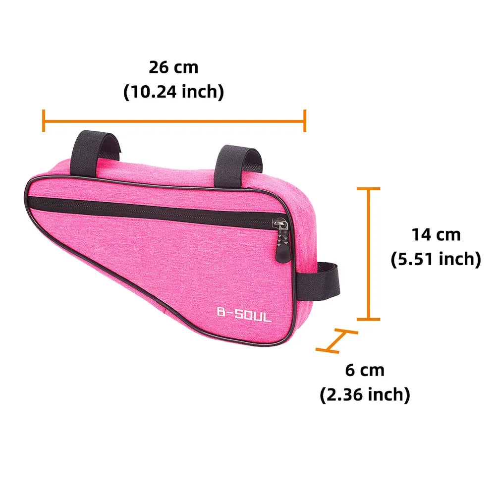 Fahrrad Rahmentasche für Mountainbike und Rennrad mit großer Kapazität