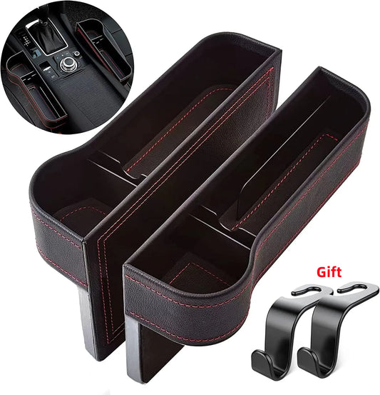 Sitzspalt-Aufbewahrungsbox PU-Leder | Universal Organizer Auto