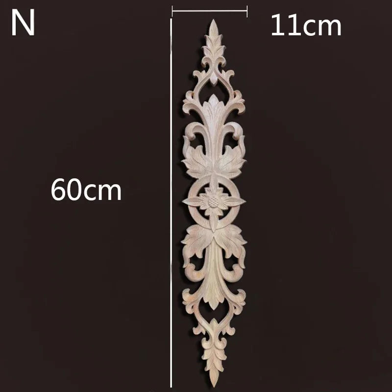 Holzmoebel Applikationen Wohnzimmer Dekoration NATUERLICHE Blumen