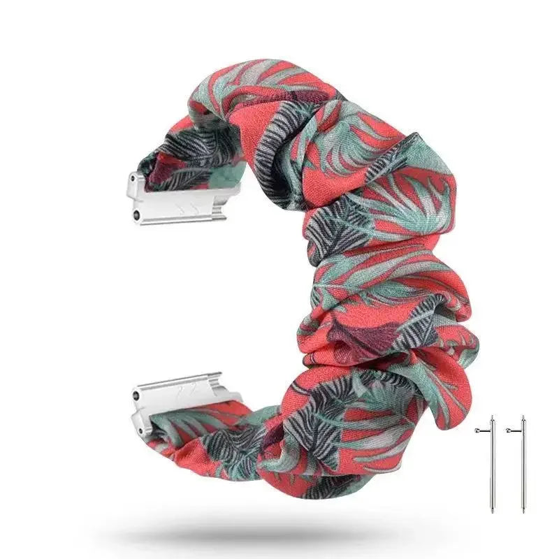 Elastisches Nylon Uhrenarmband 20mm 22mm für Smartwatches - Dehnbar Bequem