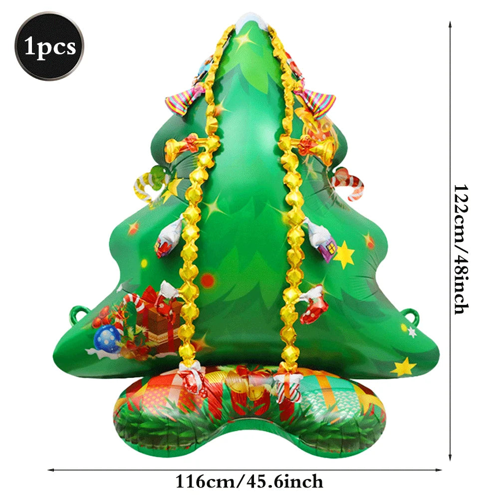 Festliche Weihnachts Folienballons Santa Rentier Schneemann für Partys