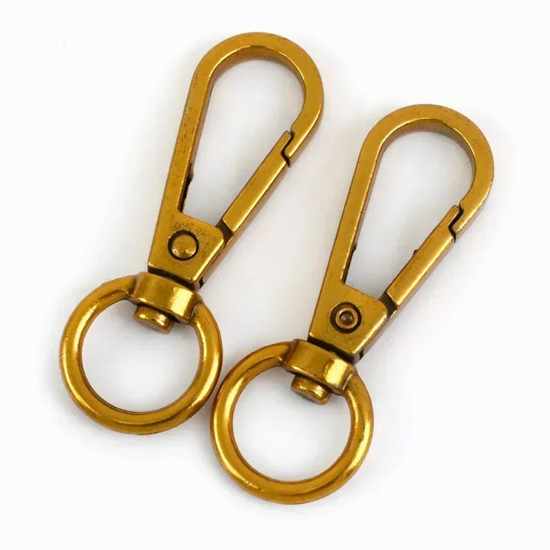 13x50mm Metall Karabiner Clips Schnallen Schlüsselringe 5 10 20 Stück