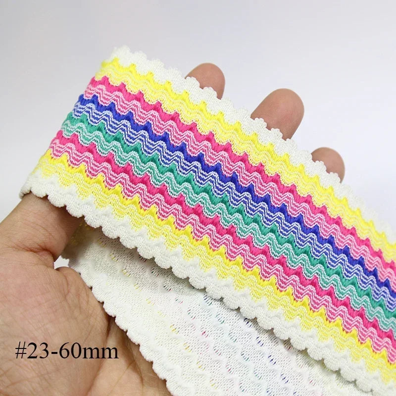 Elastisches Jacquard Gurtband für Kleidung und Nähprojekte