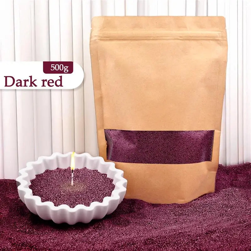 Buntes körniges Perlenwachs für DIY Kerzenherstellung und Sandmalwachs