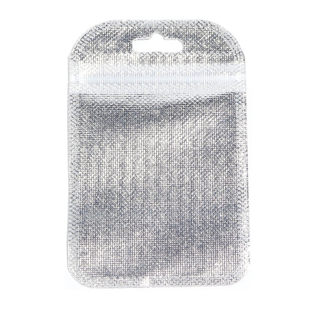 Wiederverwendbare rosa Druckverschlussbeutel 20 60 oder 100 Stück Plastik