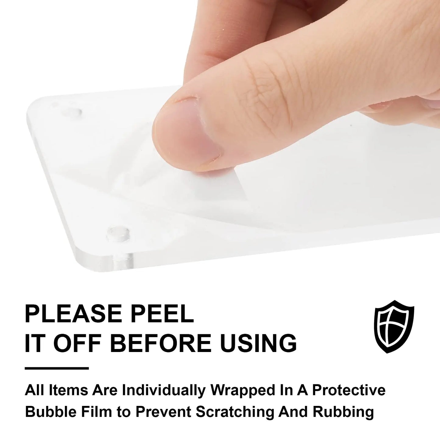 Transparenter Acryl Display Ständer für Sammlerstücke und Deko