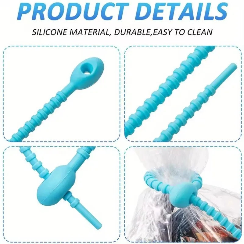 10 bis 50 Stück silikon Kabelbinder in Candy Farben mit Schnalle 15cm