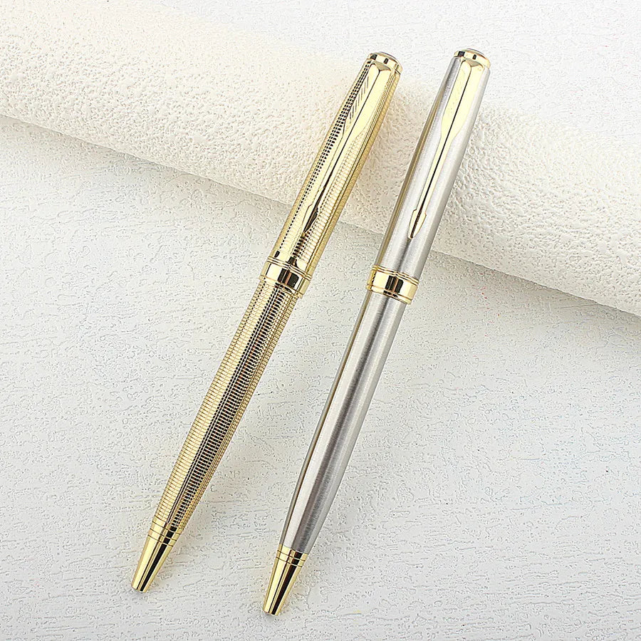 Mehrfarbige Metall-Kugelschreiber 07mm Blaue Tinte Luxus Schreibwaren