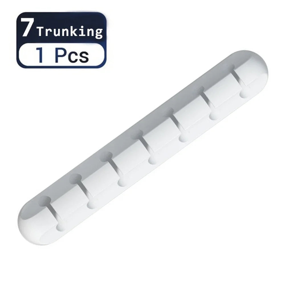3er-Pack selbstklebende Silikon Kabelclips für USB und Desktop Kabel
