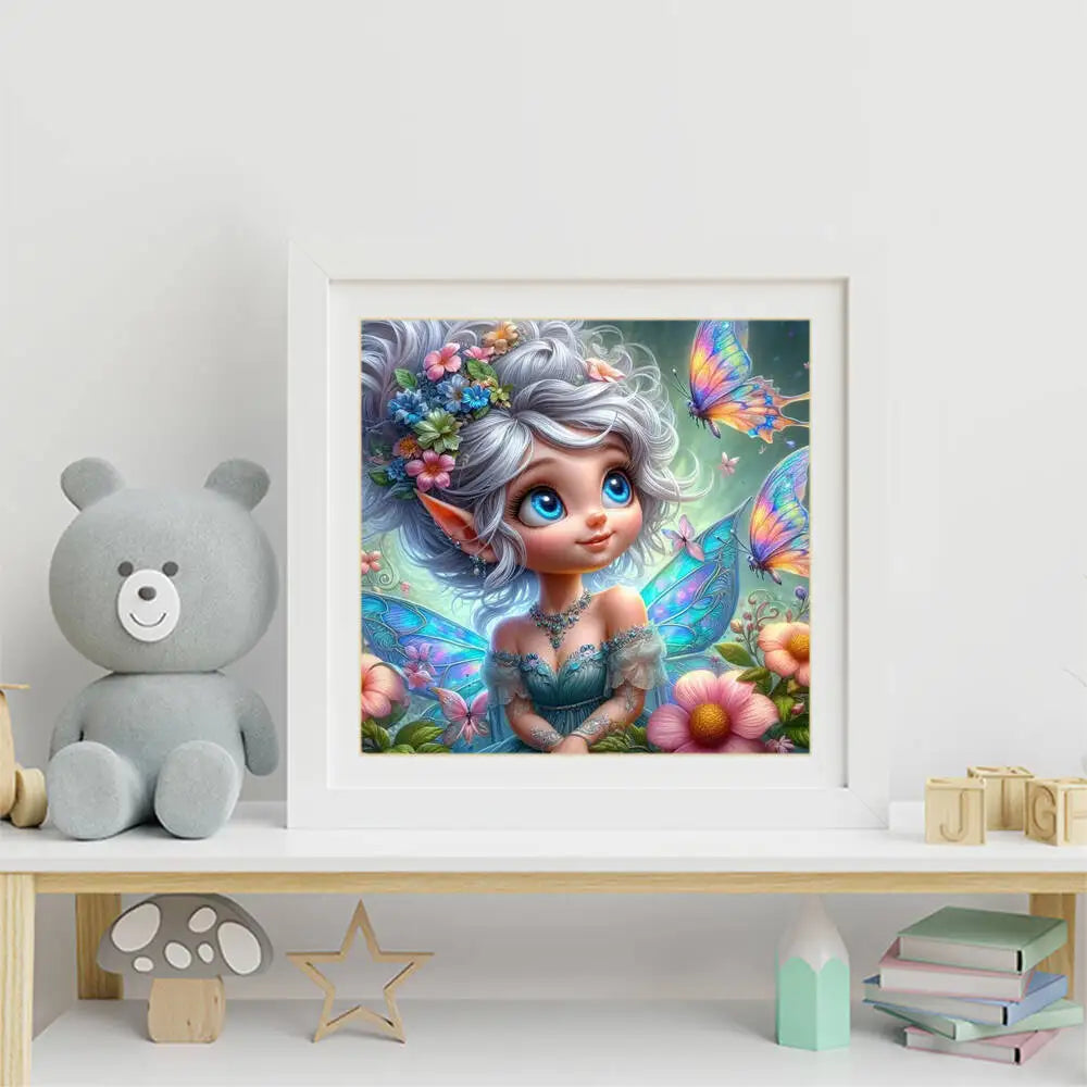 DIY Diamant Mosaik Set Bär Motiv Runde Diamant Malerei zum Selbermachen