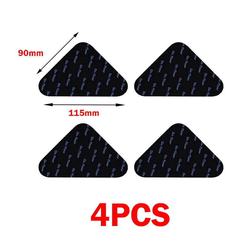 Rutschfeste Teppich Aufkleber Waschbar Anti Curling Patch für Bodenteppiche