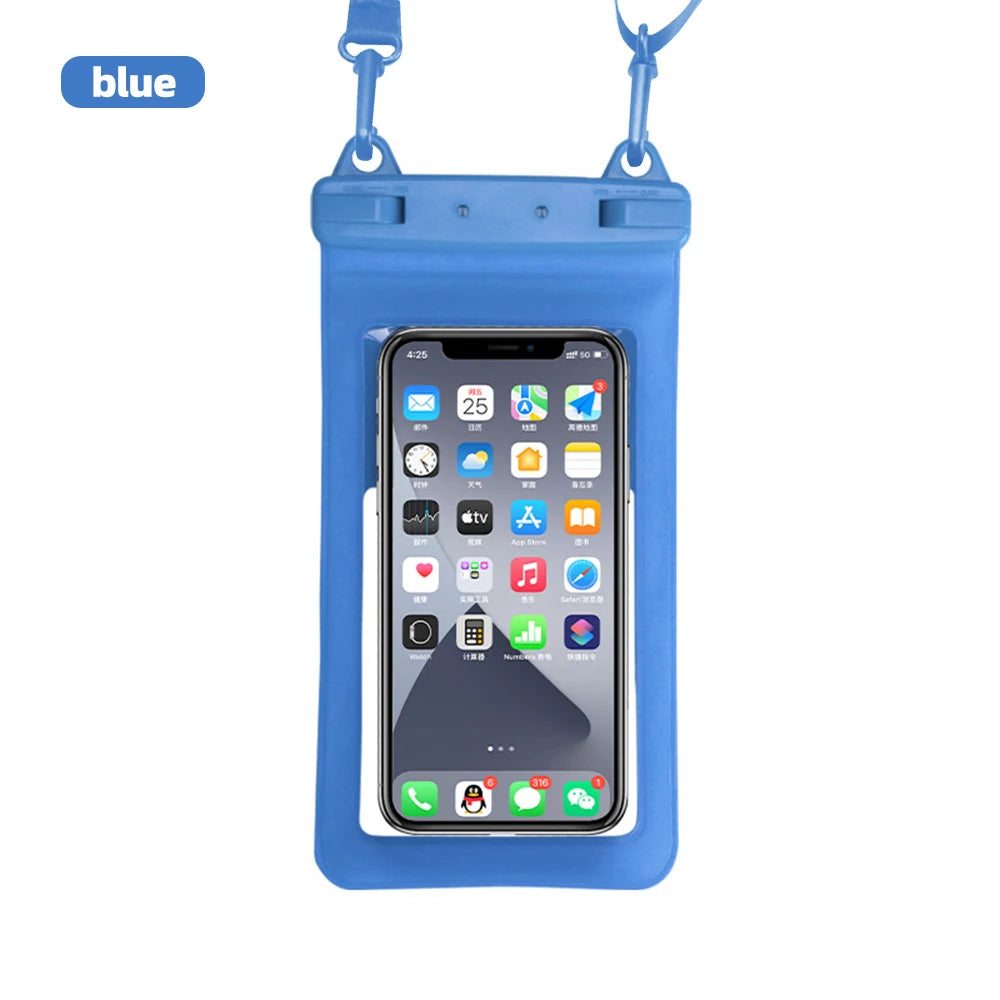 Wasserdichte PVC Handyhülle mit Lanyard für iPhone Huawei Xiaomi Redmi