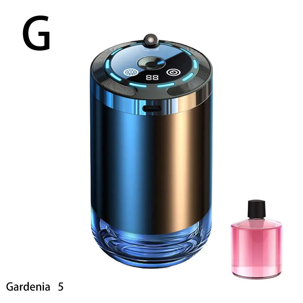 Wiederaufladbarer Auto Lufterfrischer mit 5 Stufen einstellbarem Aroma-Diffusor