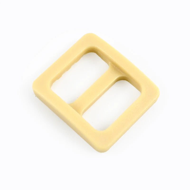 Kunststoff Schnallen Set mit Tri-Glide Ringen für Taschen und Gürtel