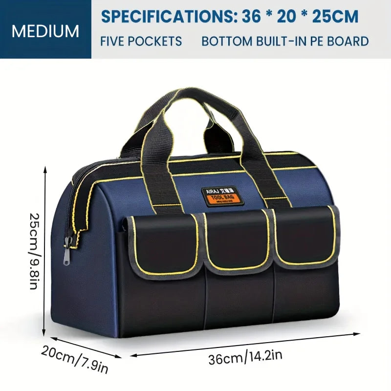 Multifunktionale Werkzeugtasche 1680D Oxford Stoff Elektrikertasche Wasserdicht Gross