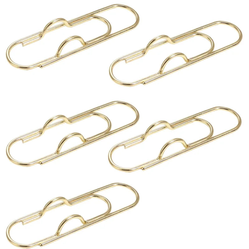 Multifunktionale Metall Büroklammern Stift Halter Clips für Notizbücher
