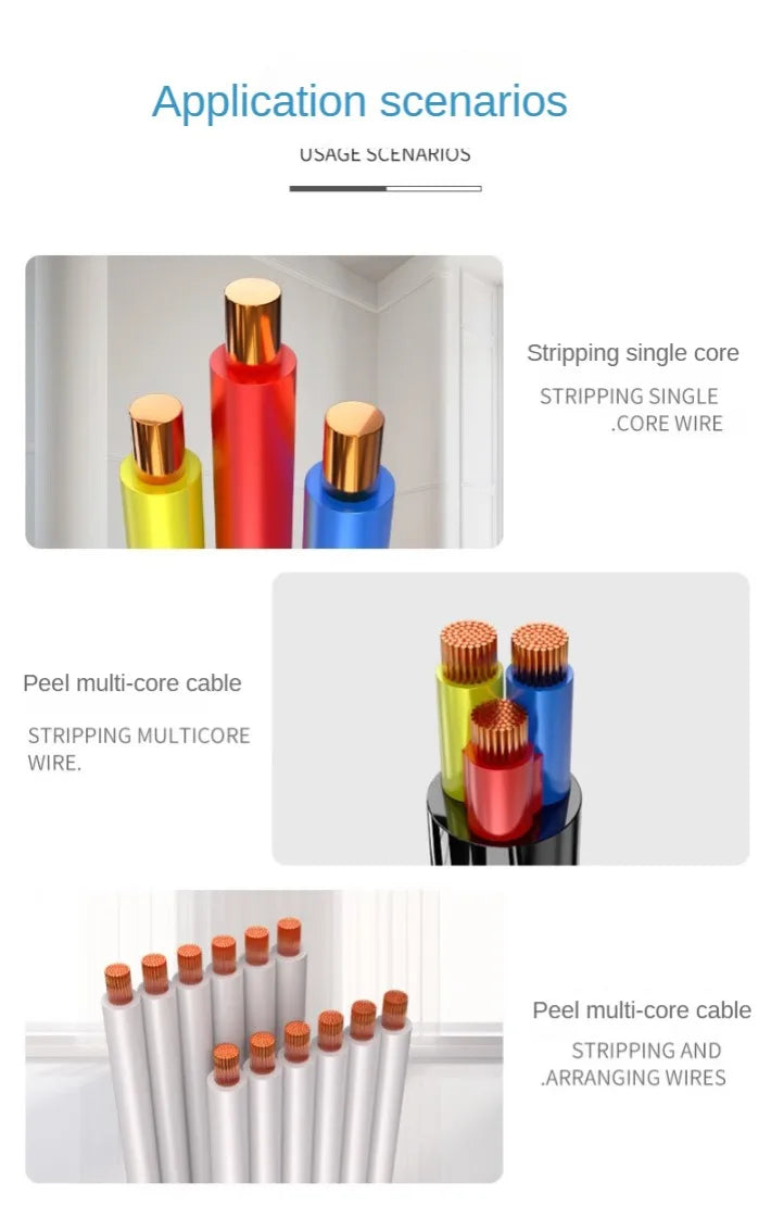 Multifunktions Abisolierzange & Drahtschneider für Elektriker
