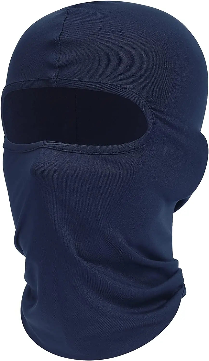 Rosa Sturmhaube Gesichtsmaske mit UV Schutz und Kühlung für Sommer