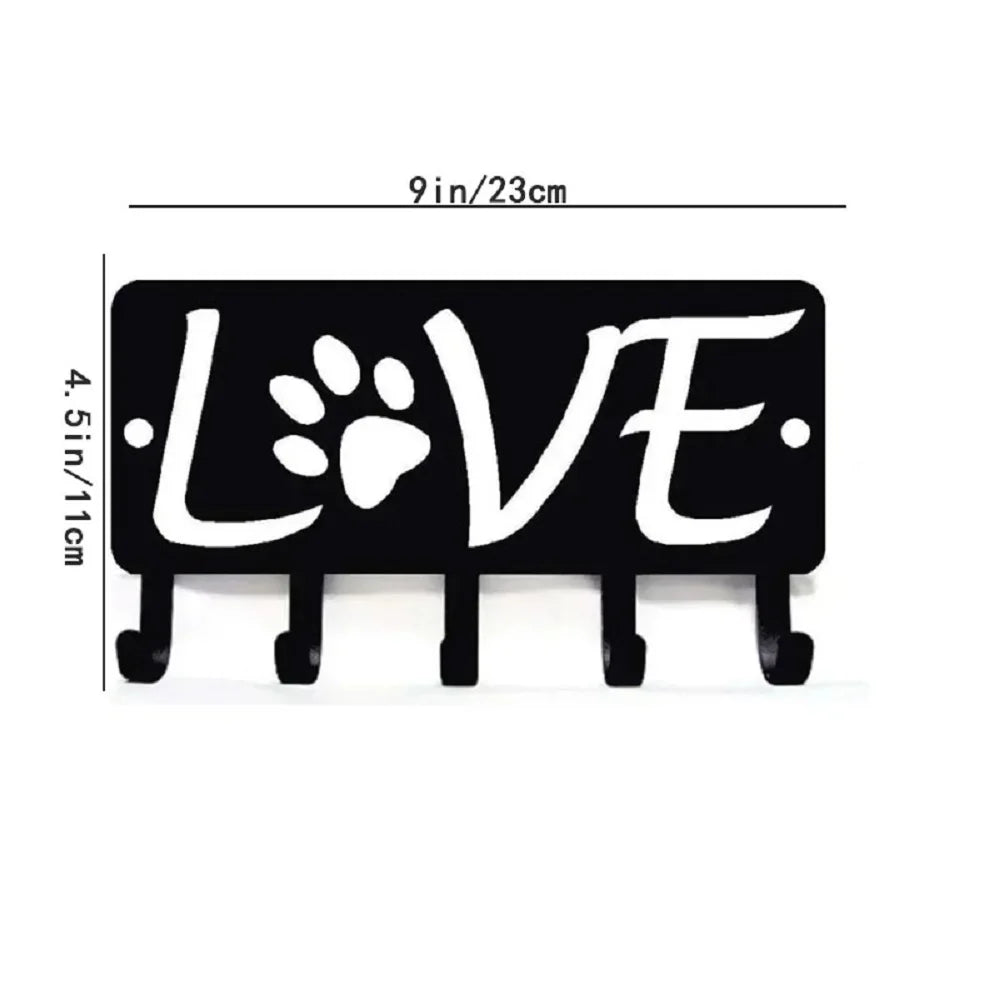 Stilvoller Schlüsselhalter Wandmontage Metall Selbstklebend Organizer