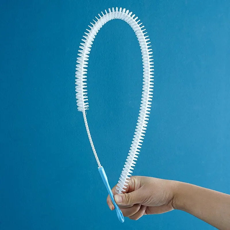 Flexible Abflussreinigungsbürste 48 71 cm für Waschbecken und Rohre