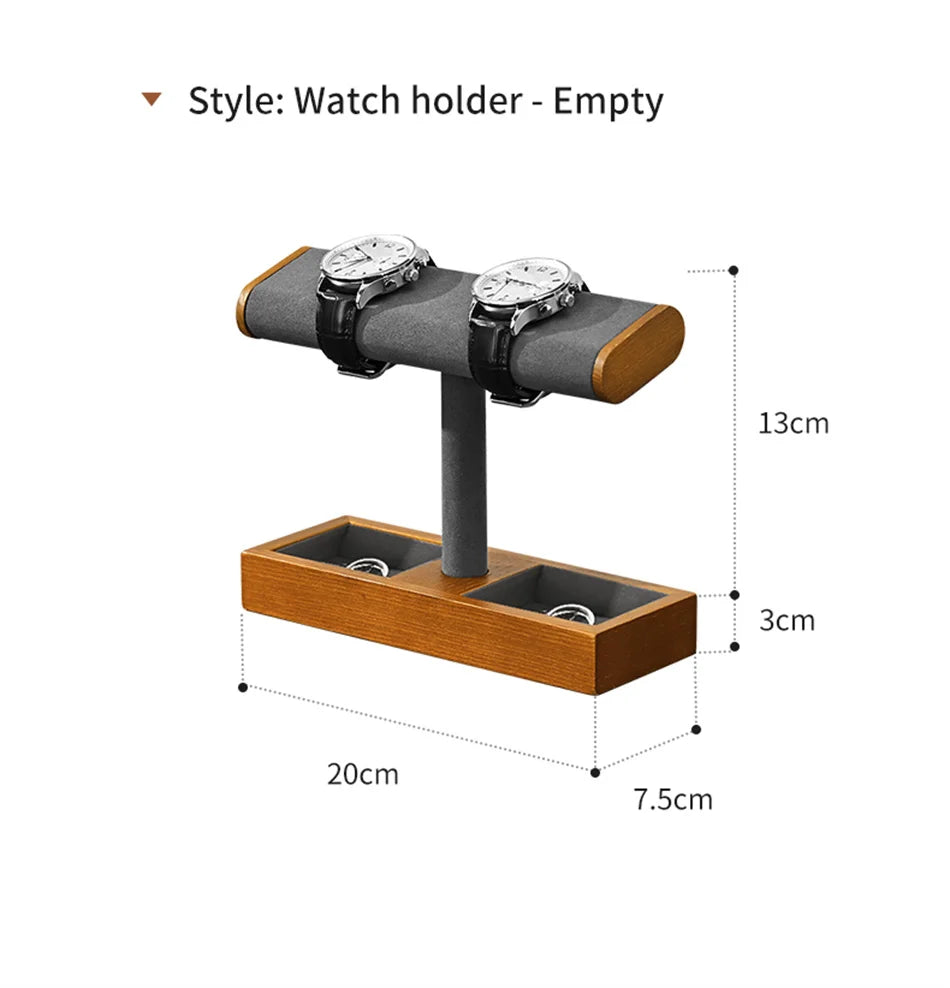Eleganter Schmuckorganizer aus Holz mit vielseitigem Stauraum