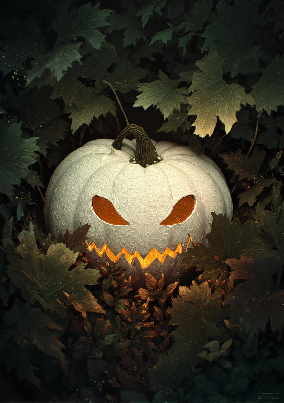 Halloween Malen nach Zahlen Set für Erwachsene Leinwand Wandkunst DIY