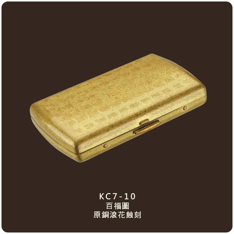 Tragbares Mini Zigarettenetui aus Edelstahl für 12 Zigaretten