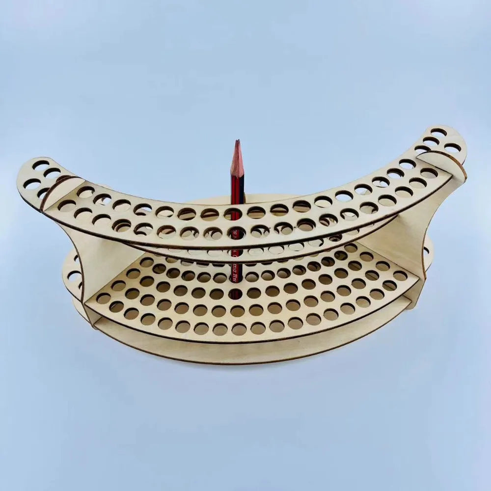 Praktischer Pinsel und Stifthalter für Organisation am Desktop