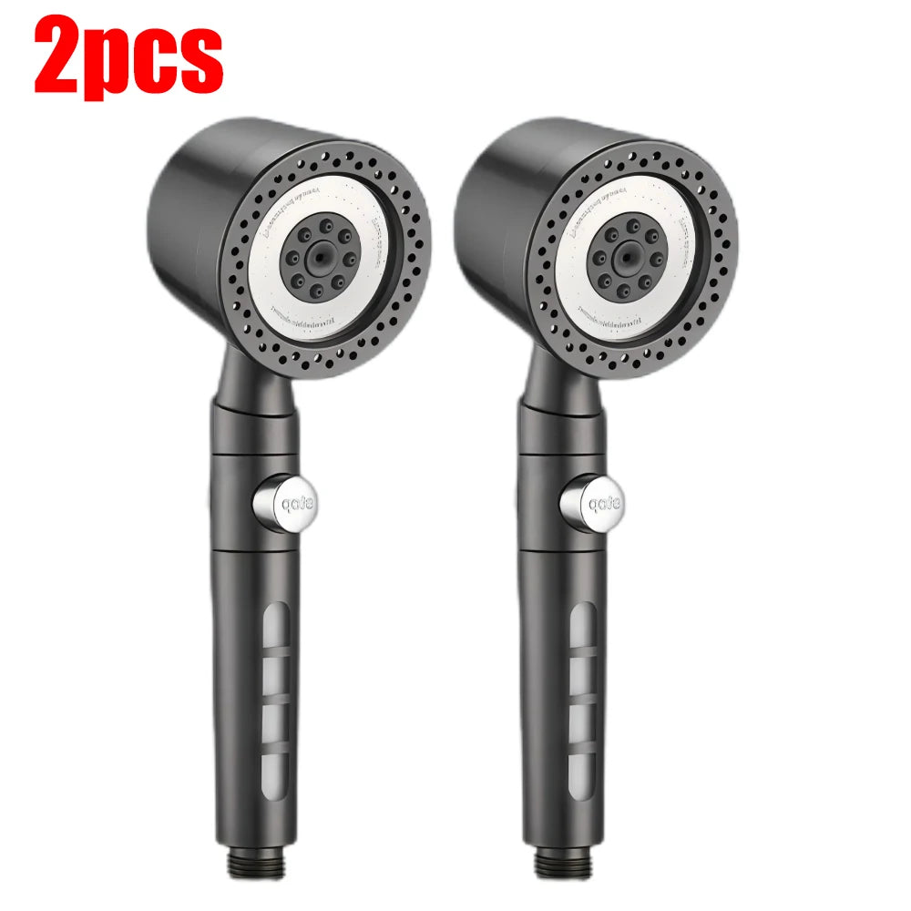 5-Modi Wasserspar Duschkopf mit Filter und hohem Durchfluss