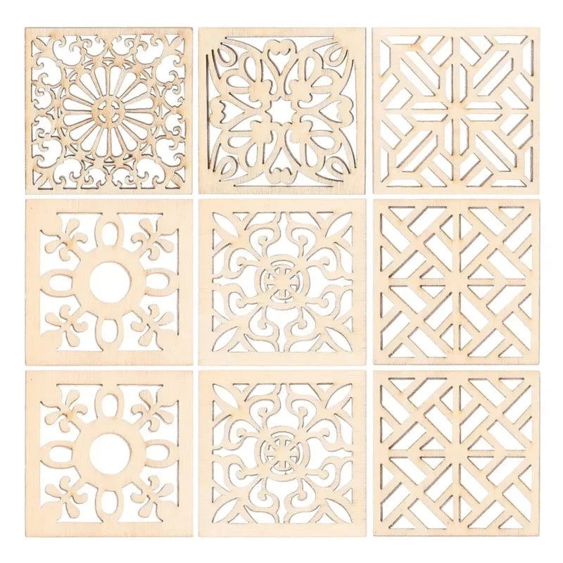 20 Stück Holzscheiben 4 cm – Natürliche Rohlinge für kreative DIY-Projekte