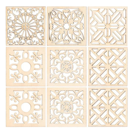 20 Stück Holzscheiben 4 cm – Natürliche Rohlinge für kreative DIY-Projekte