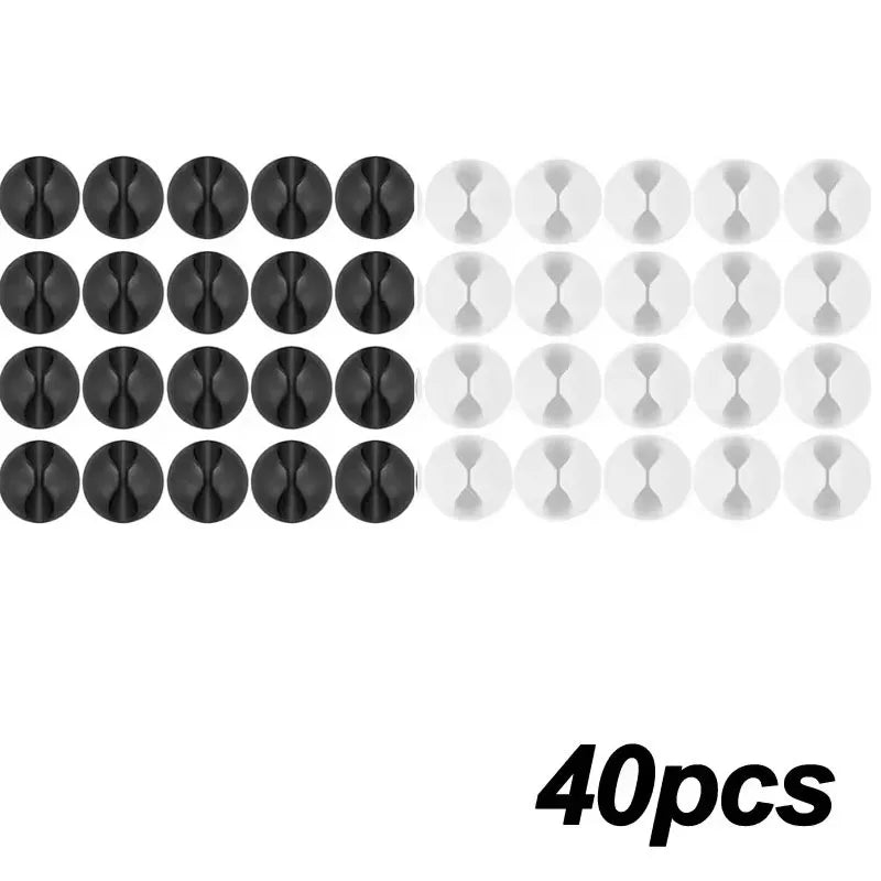 Mini Kabel Wickler Organizer USB Ladekabel Clips Set 5 oder 50 Stück